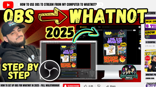 How to Stream on Whatnot from Your Computer Using OBS