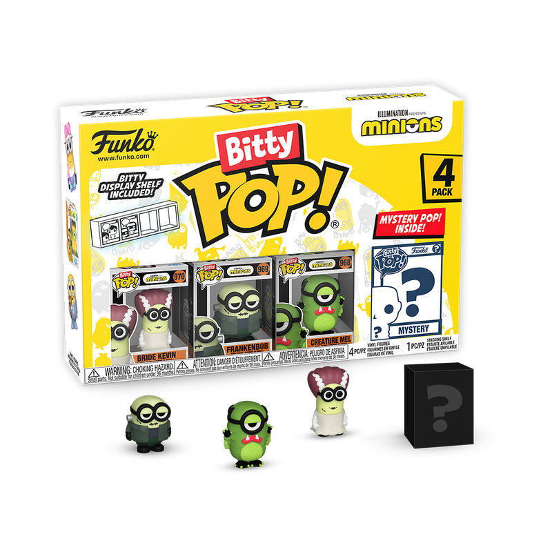BITTY POP! MINIONS 4-PACK
