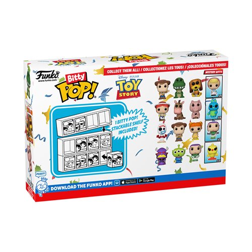 Bitty Pop! Toy Story Emperor Zurg Funko  Mini-Figure 4-Pack