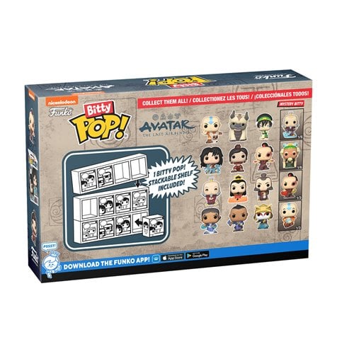 Avatar: The Last Airbender Iroh Funko Bitty Pop! Mini-Figure 4-Pack