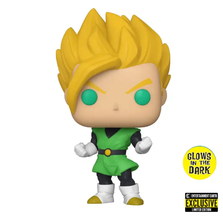 Dragon Ball Z Super Saiyan Gohan Glow-in-the-Dark Funko Pop! Vinyl Figure #858 - Entertainment Earth Exclusive