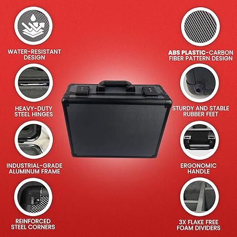 Evoretro Graded Card Storage Box: 90 Ct TSA Lock