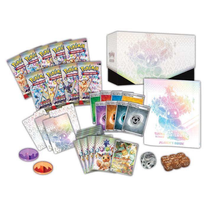 Pokémon TCG: Scarlet & Violet 8.5: Prismatic Evolutions: Elite Trainer Box (Sealed ETB)