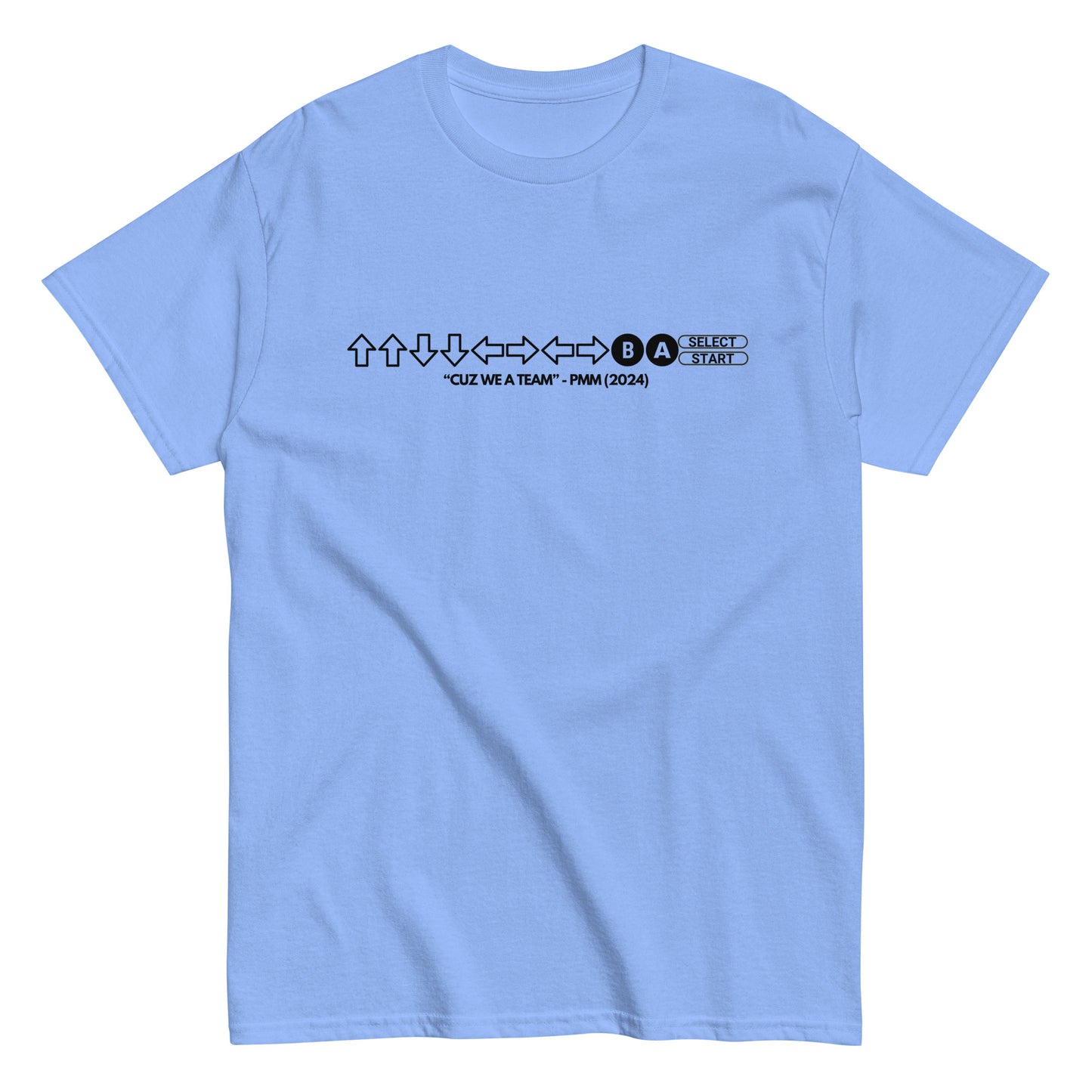 PMM Cheat Code T-Shirt (black text)