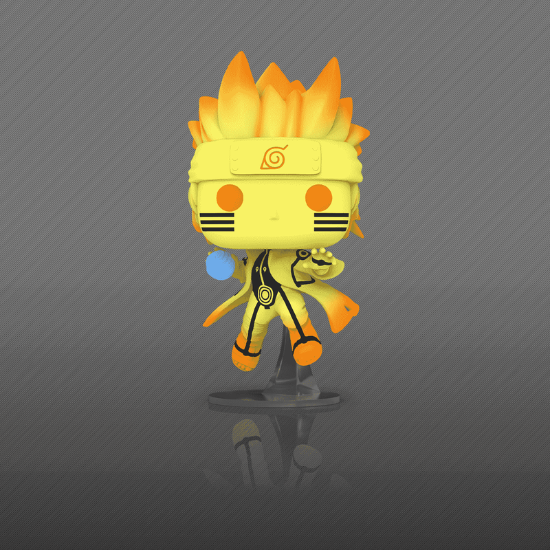 Naruto: Shippuden Naruto Uzumaki Kurama Link Mode Funko Pop! Vinyl Figure #1465 - AAA Anime Exclusive
