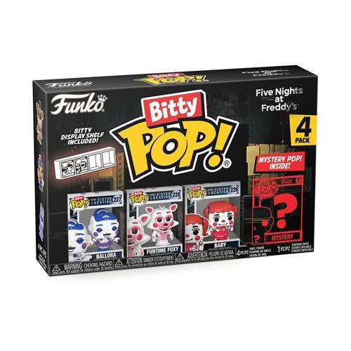 Five Nights at Freddy's Ballora Funko Bitty Pop! Mini-Figure 4-Pack