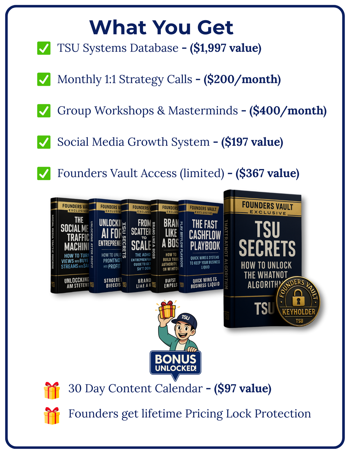 TSU Founder Key Holder Membership
