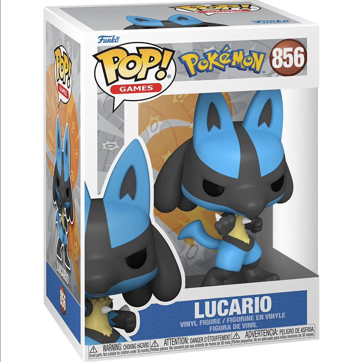 PoP: Pokemon Lucario Funko Pop! Vinyl Figure #856