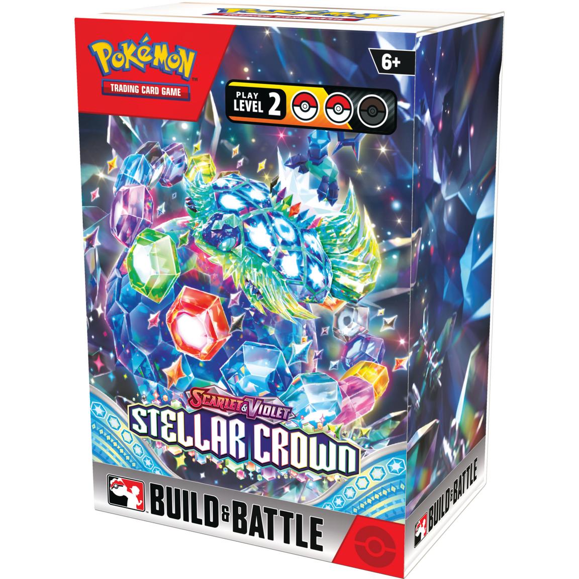 Pokemon: Scarlet and Violet Stellar Crown Build And Battle Box