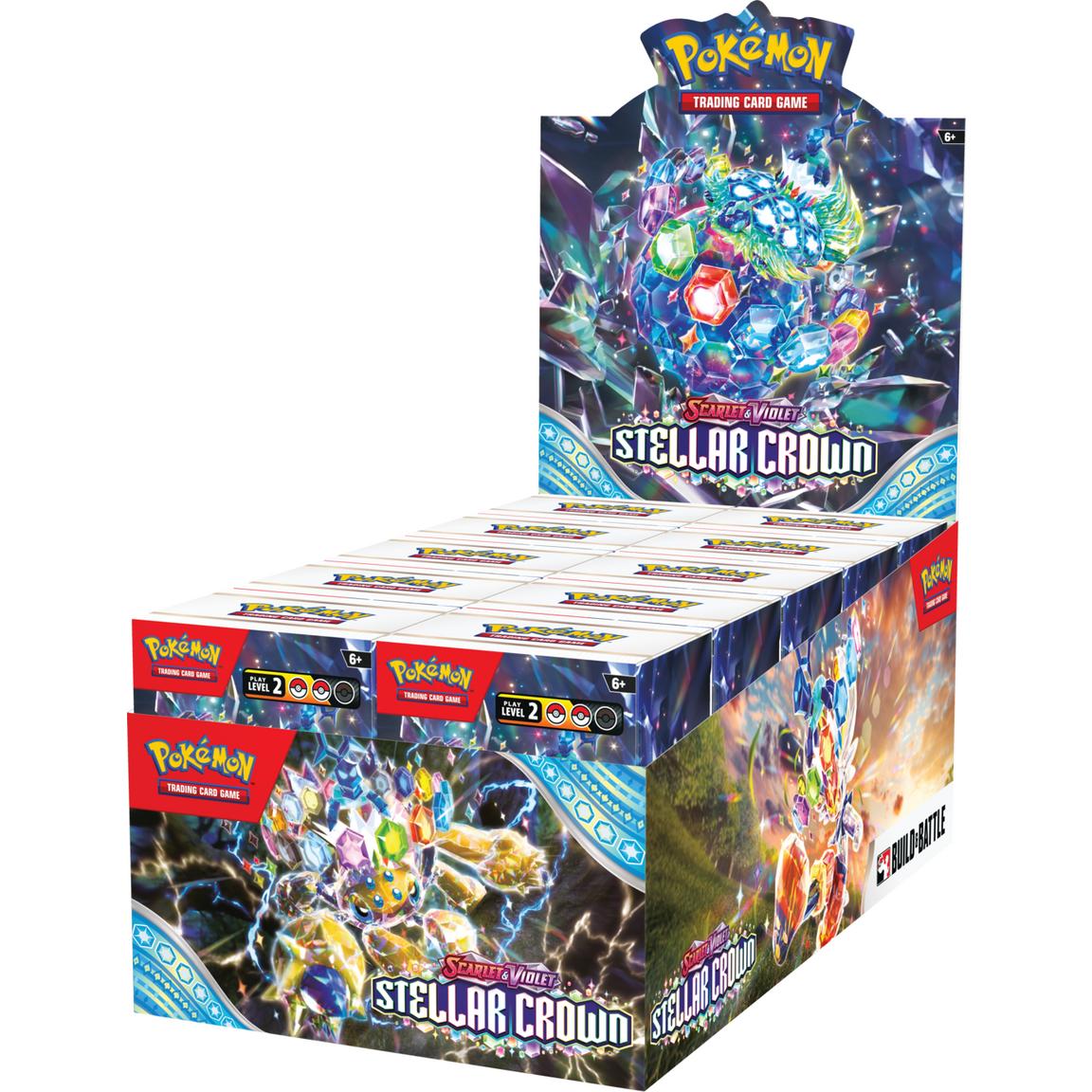 Pokemon: Scarlet and Violet Stellar Crown Build And Battle Box