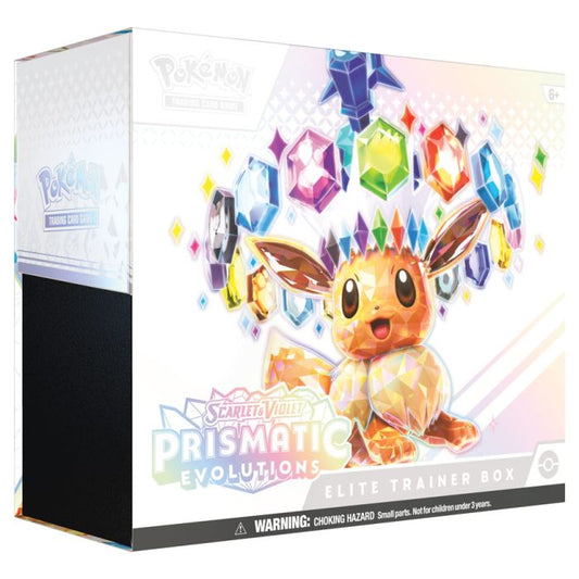 Pokémon TCG: Scarlet & Violet 8.5: Prismatic Evolutions: Elite Trainer Box (Sealed ETB)