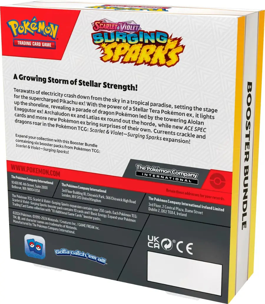 Surging Sparks Booster Bundle - SV08: Surging Sparks