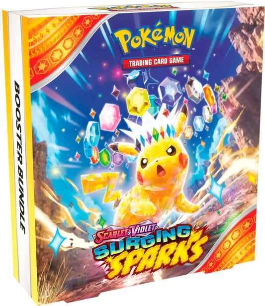 Pokémon TCG Scarlet & Violet 8 Surging Sparks Booster Bundle (6 packs)