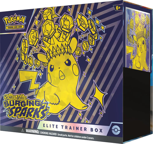 Pokémon TCG: Scarlet & Violet 8: Surging Sparks: Elite Trainer Box