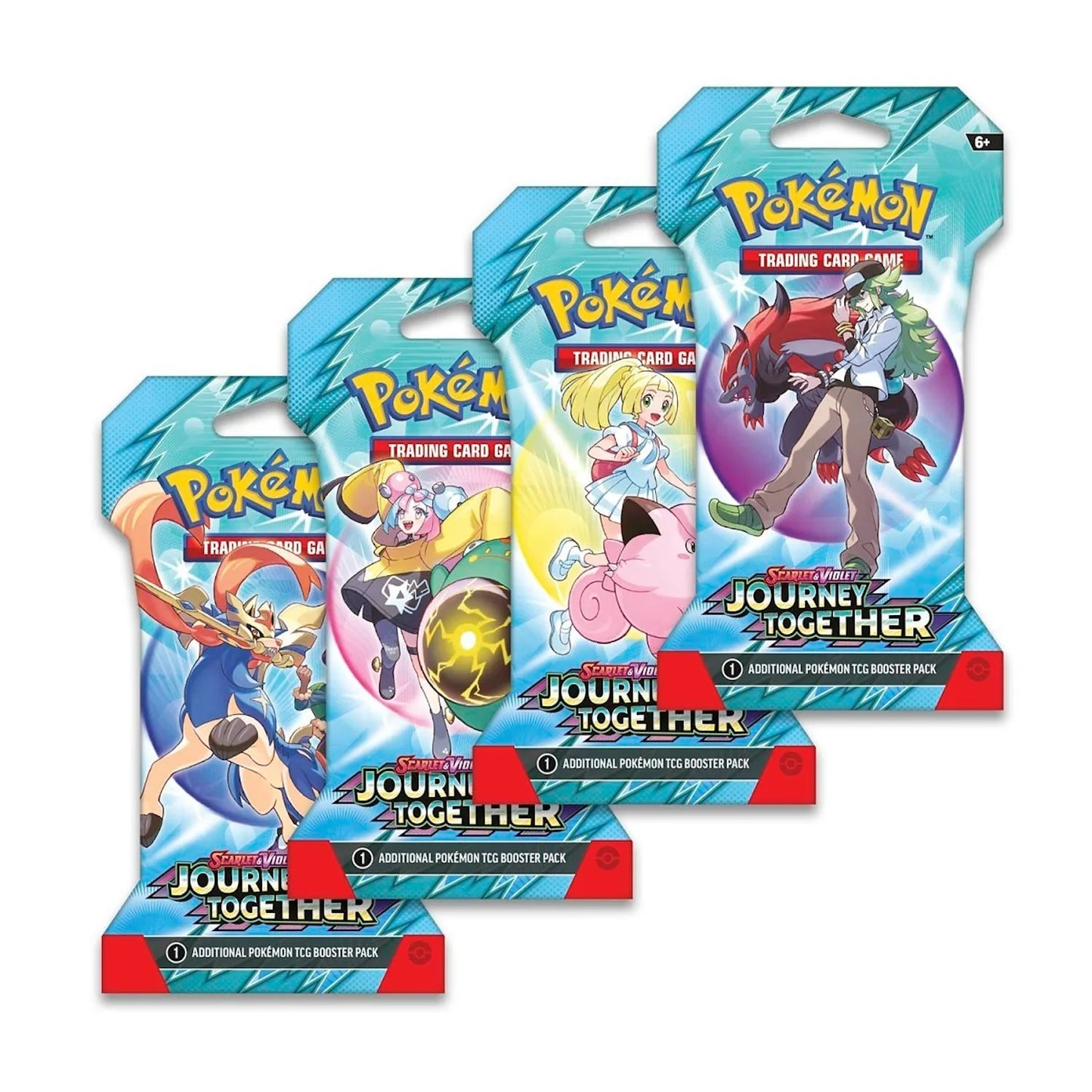 Pokemon TCG SV09: Journey Together Sleeved Booster Pack Bundles