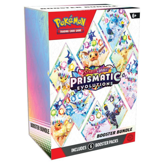 Pokémon TCG: Scarlet & Violet 8.5: Prismatic Evolutions: Booster Bundle