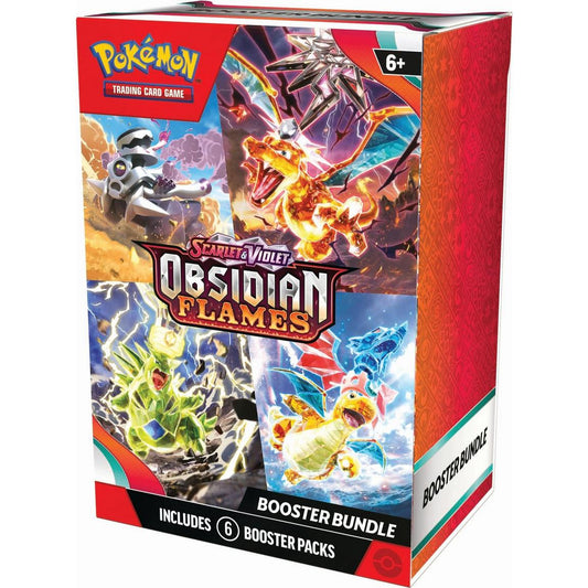 Pokemon Obsidian Flames Booster Bundle (6 booster packs)