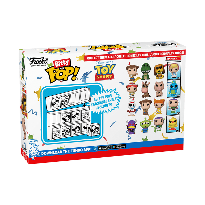 Bitty Pop! Toy Story Woody Funko Mini-Figure 4-Pack